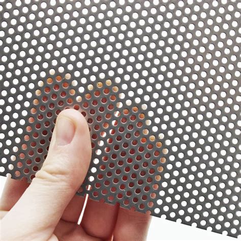 perforated metal enclosure|round hole perforated metal.